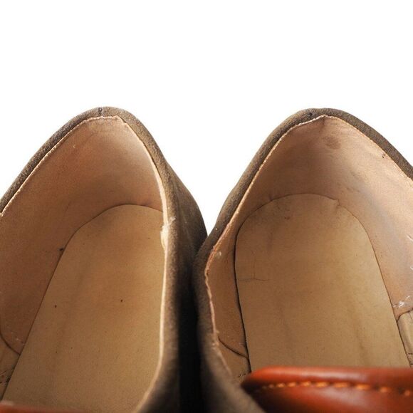 Unbranded Classic Slip-on Cap Toe Oxfords Brown Women's 10/41 - Picture 11 of 11